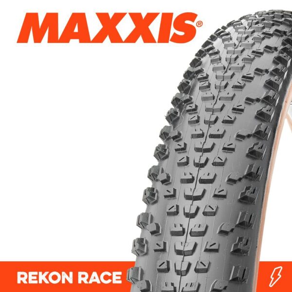 Maxxis Pneu à Tringle Rigide - Rekon Race + Chambra a air